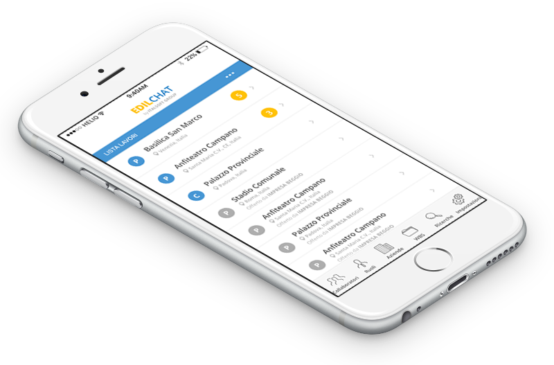 EdilChat gestione progetti e commessa