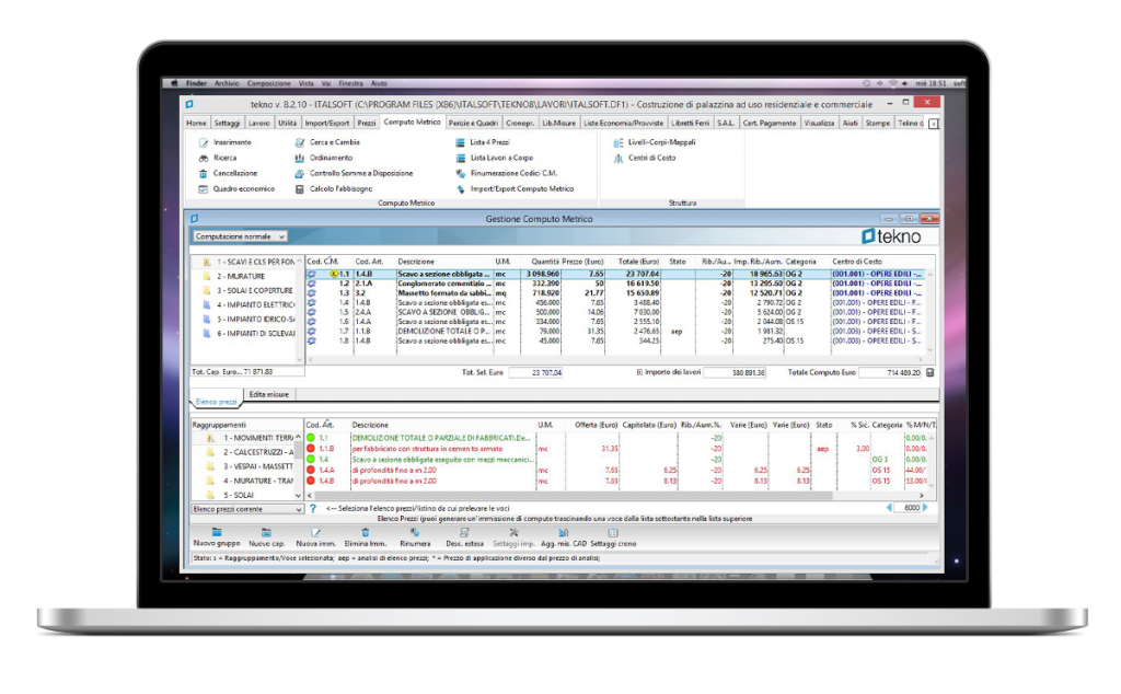 Soluzioni software per studi tecnici-tekno