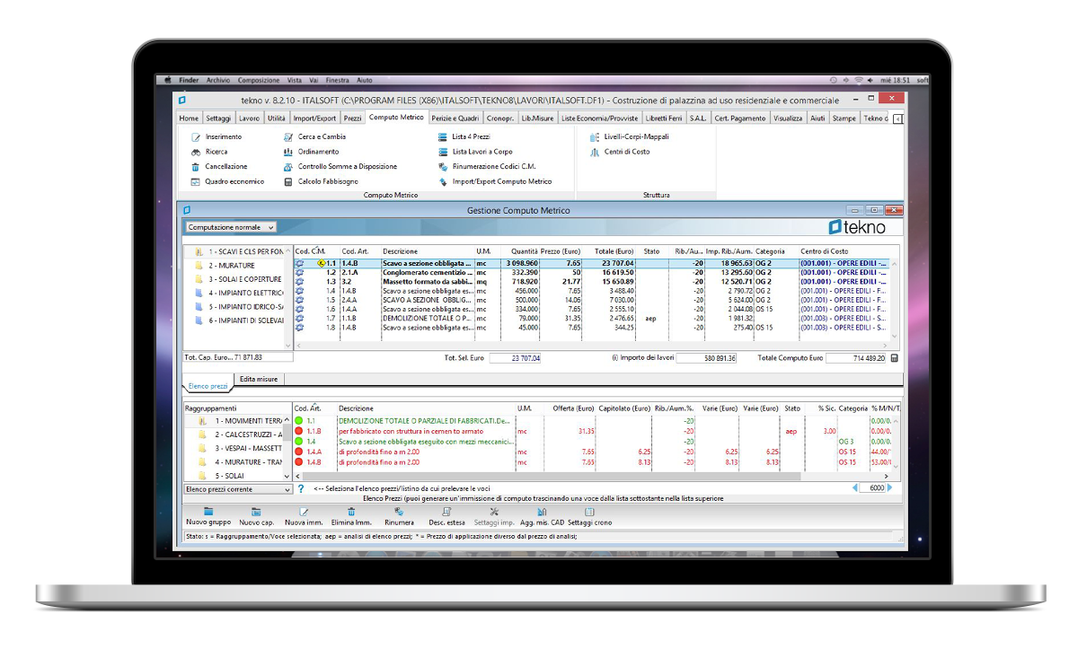 Soluzioni software per studi tecnici-tekno